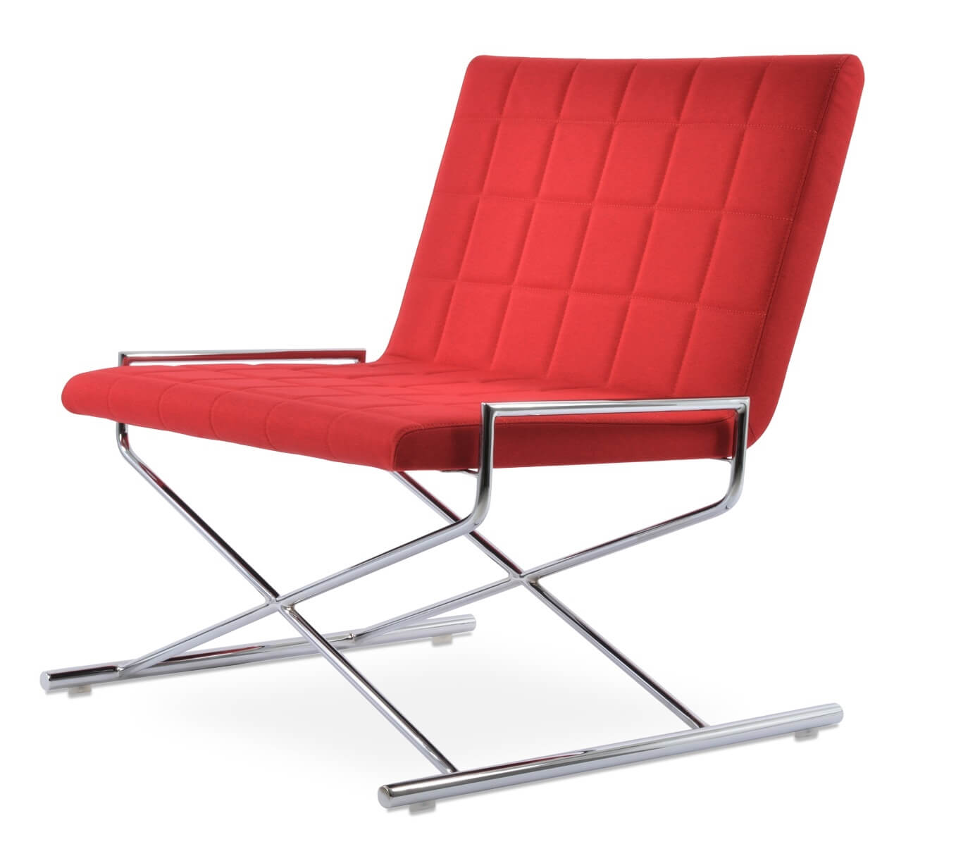 Chelsea Leather X Sled Chair