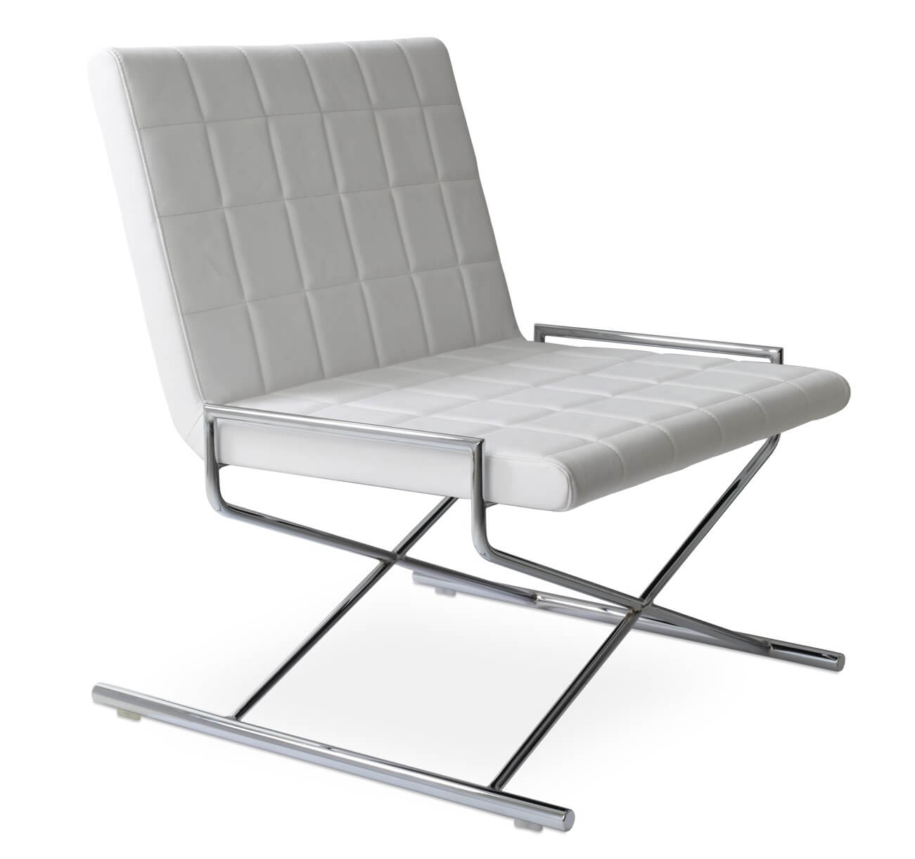 Chelsea Leather X Sled Chair
