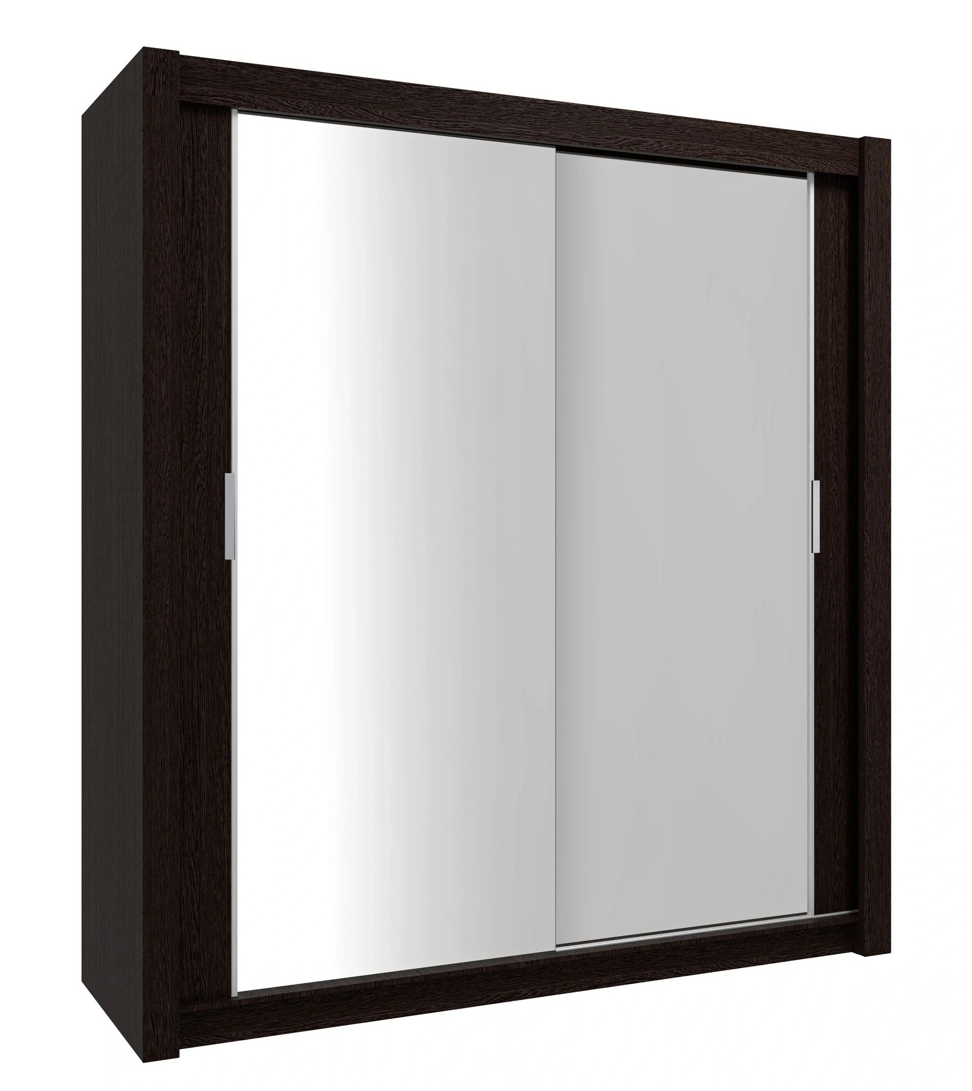 Chico 80-inch 2-Door Wood Wardrobe with Mirror