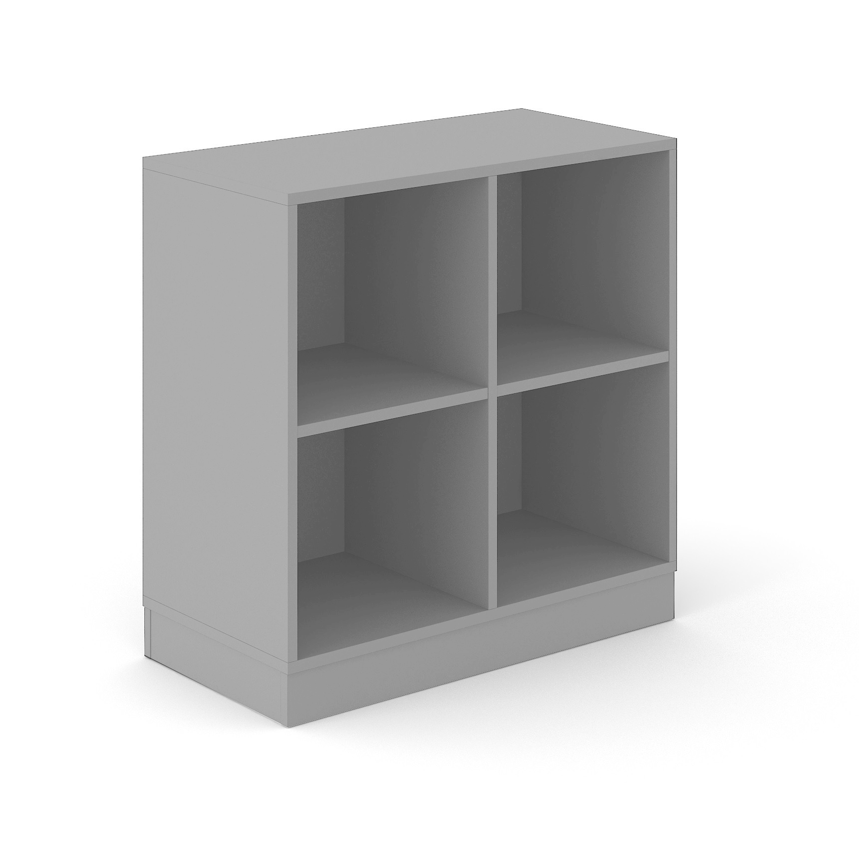 Choice 2H Office Bookcase w/2 Shelves