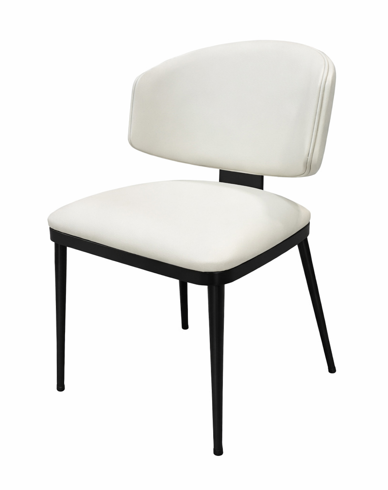 Ciara Upholstered Dining Chair with Curved Back