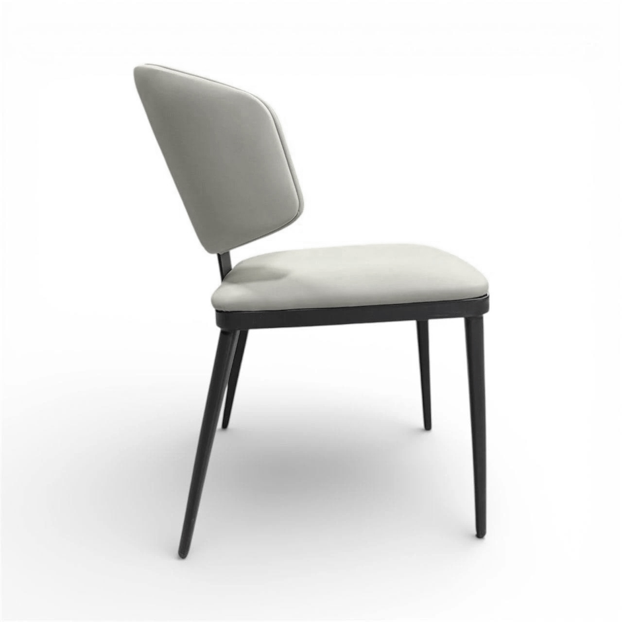 Ciara Upholstered Dining Chair with Curved Back