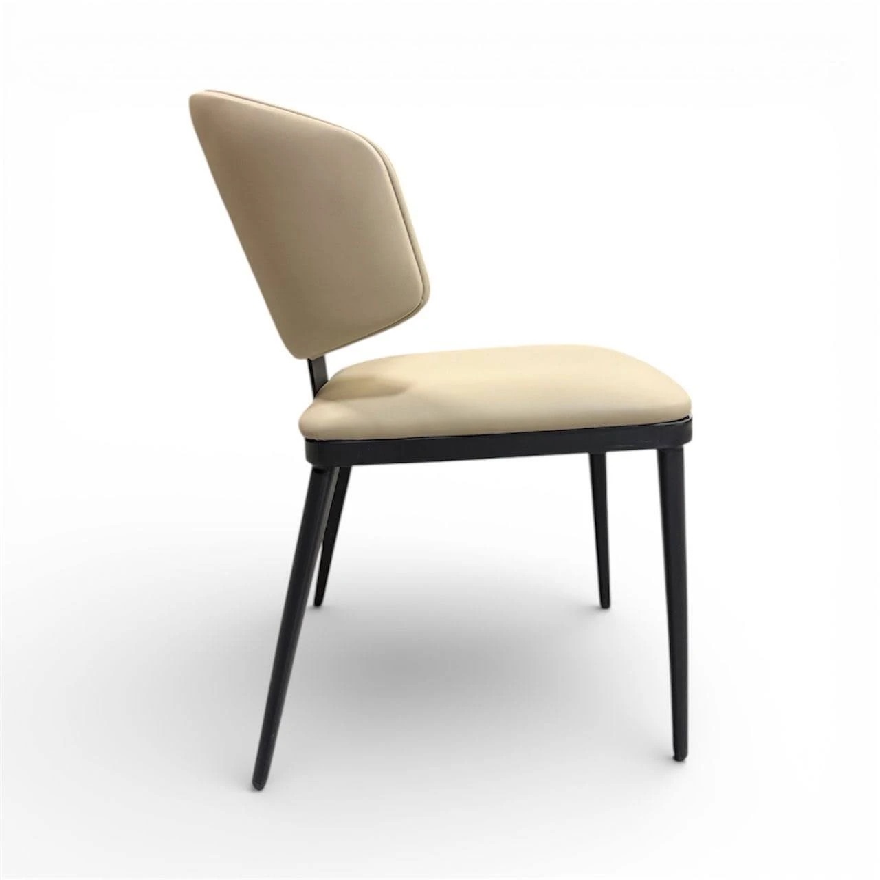 Ciara Upholstered Dining Chair with Curved Back