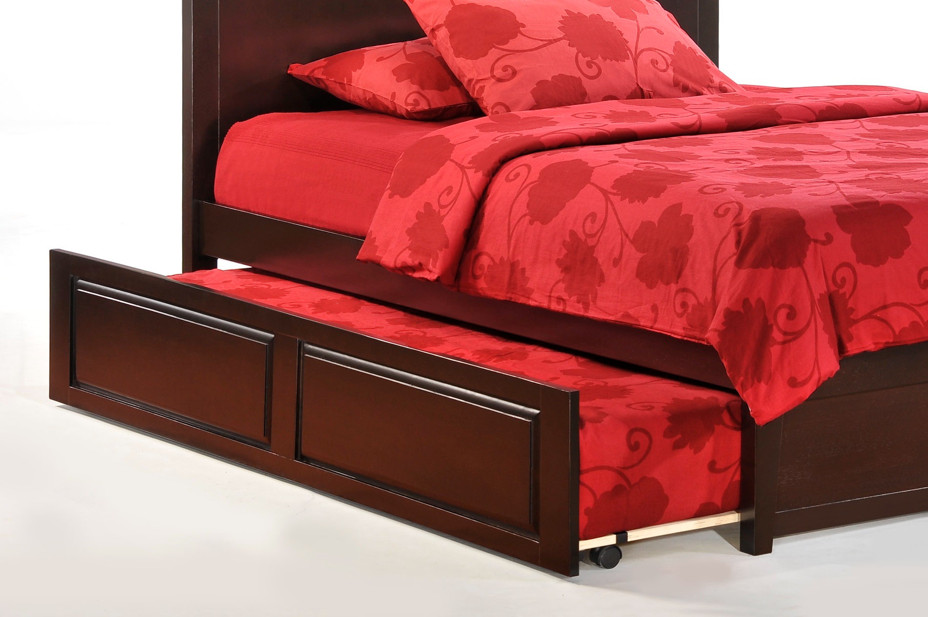 Spices Blackpepper Wood P-Series High/Low Platform Bed