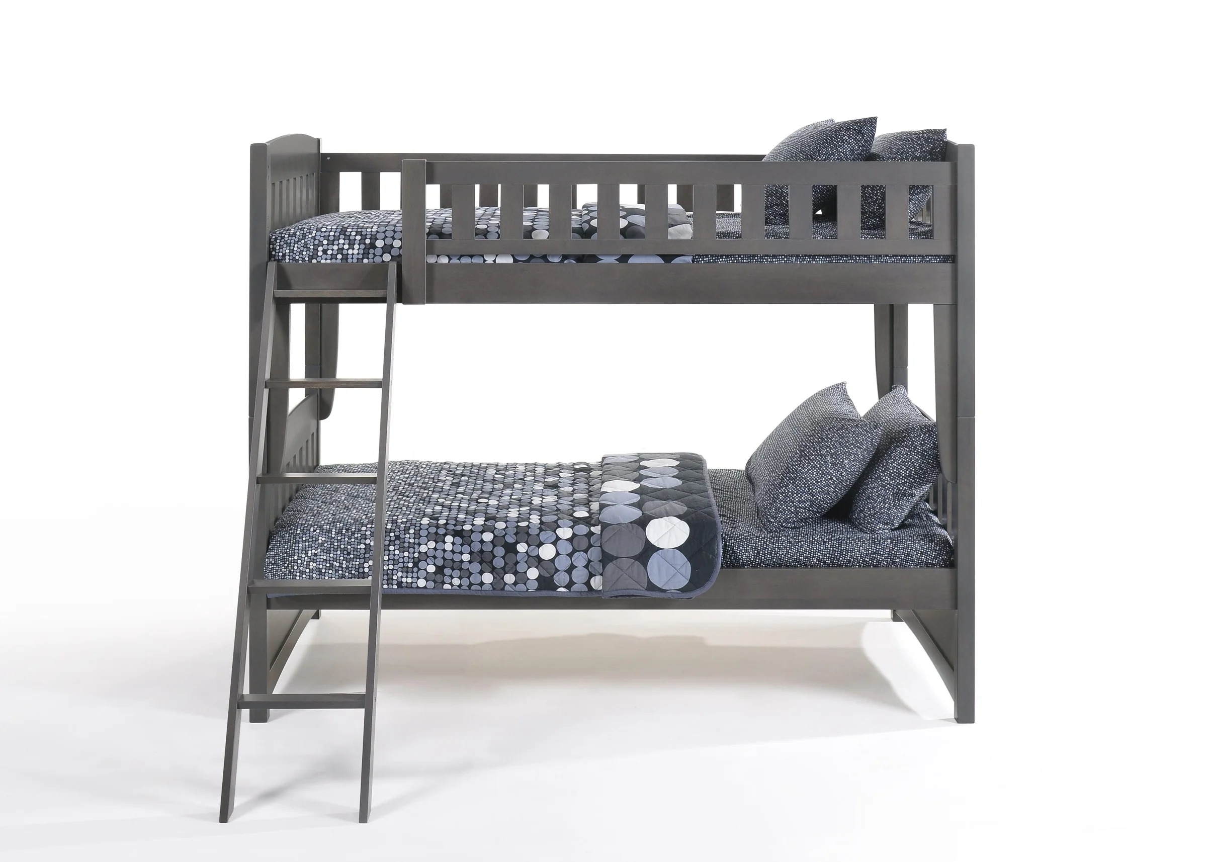 Cinnamon Wood Bunk Bed, Twin/Twin Size