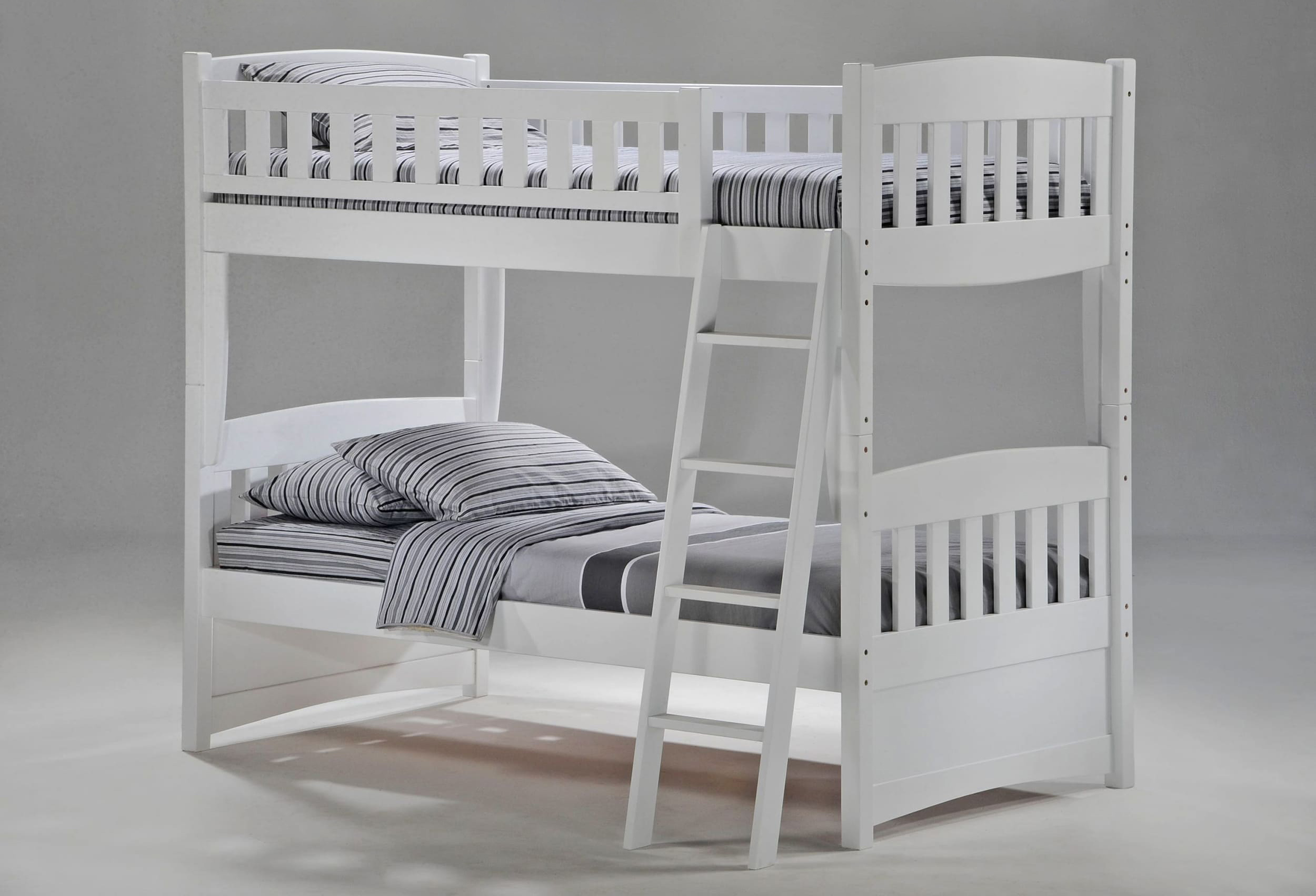 Cinnamon Wood Bunk Bed, Twin/Twin Size