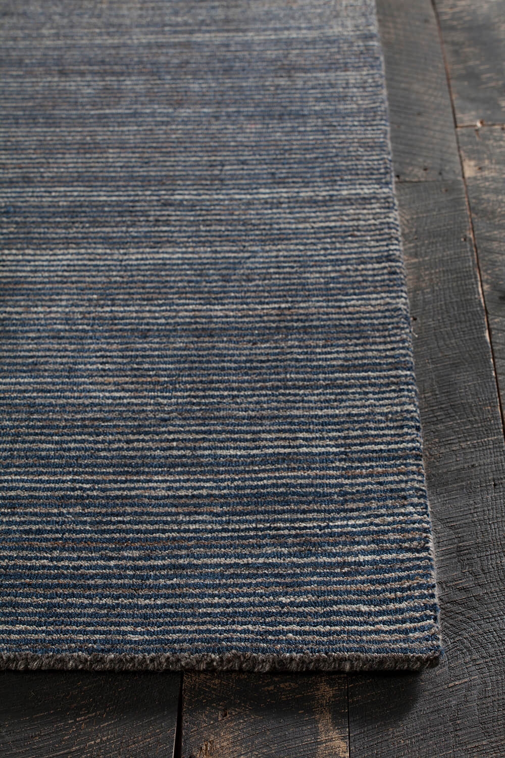 Citizen Wool/Viscose Rectangular Hand-woven Rug, 5' x 7'6"