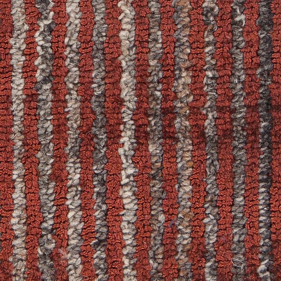 Citizen Wool/Viscose Rectangular Hand-woven Rug, 5' x 7'6"