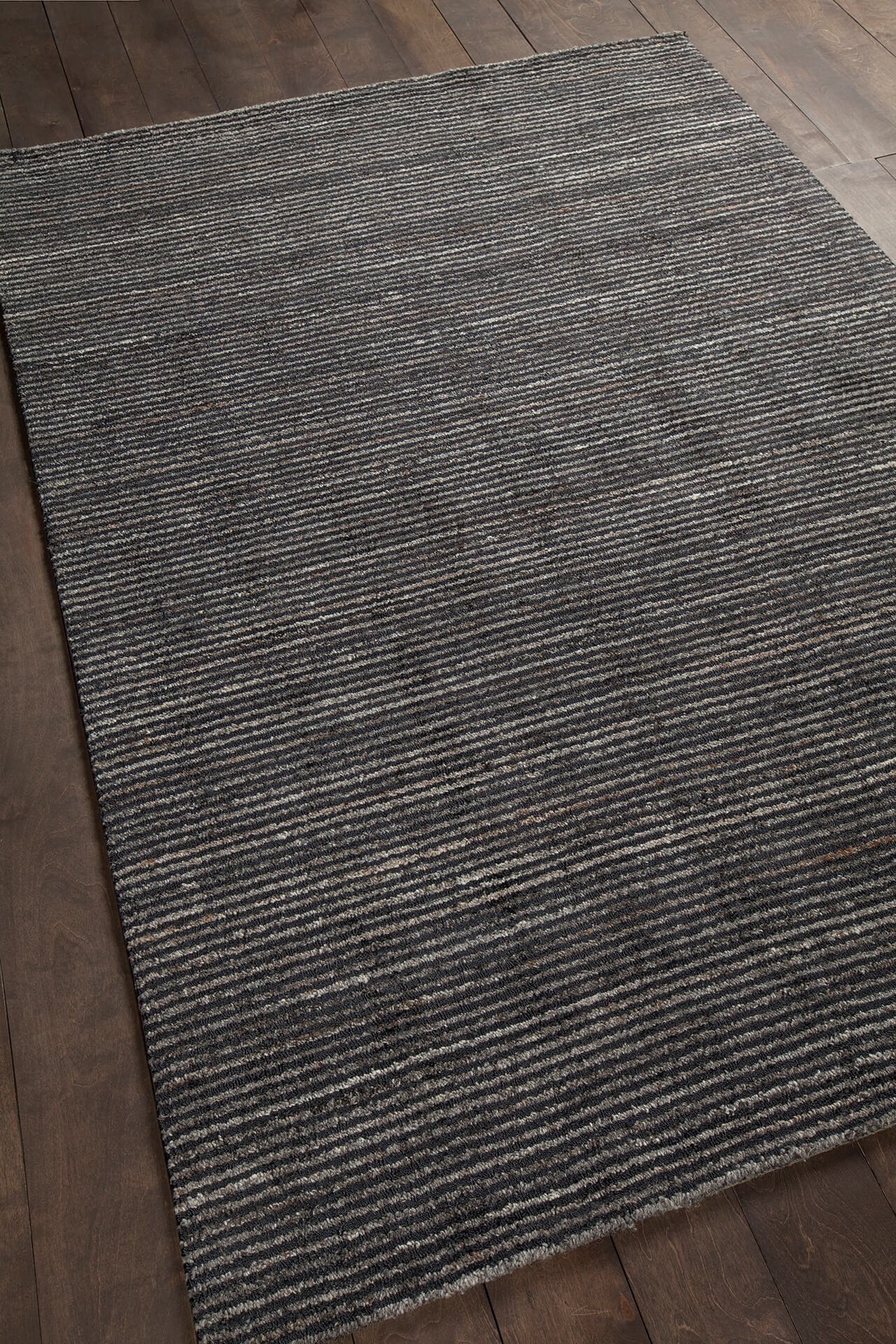 Citizen Wool/Viscose Rectangular Hand-woven Rug