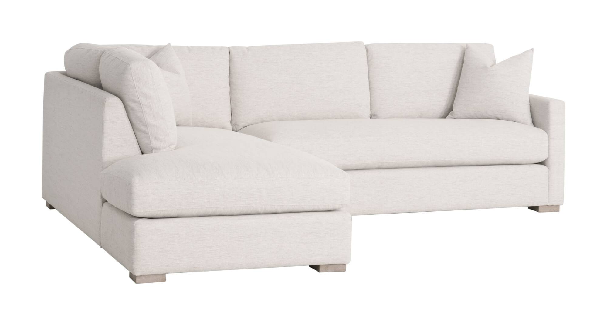 Clara 103 Slim Left Arm Chase Facing Sectional