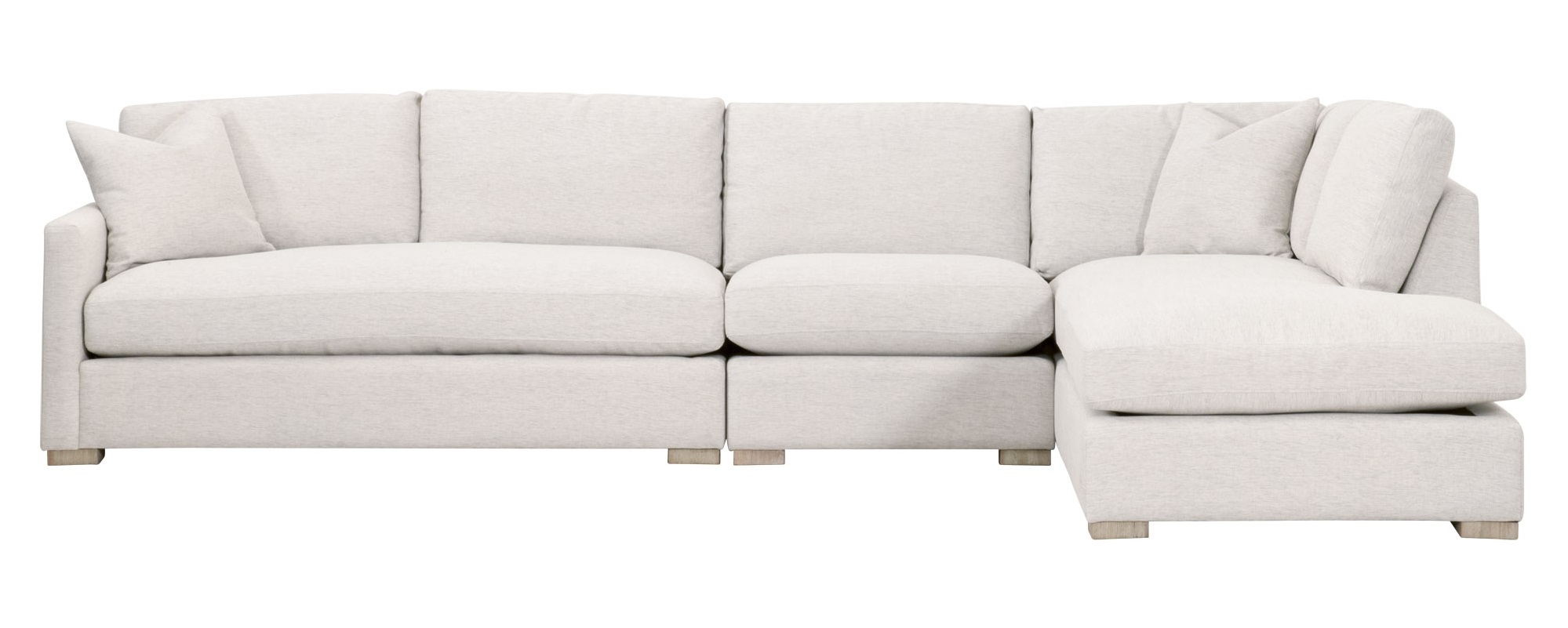 Clara Fabric Modular L-Shaped Sectional