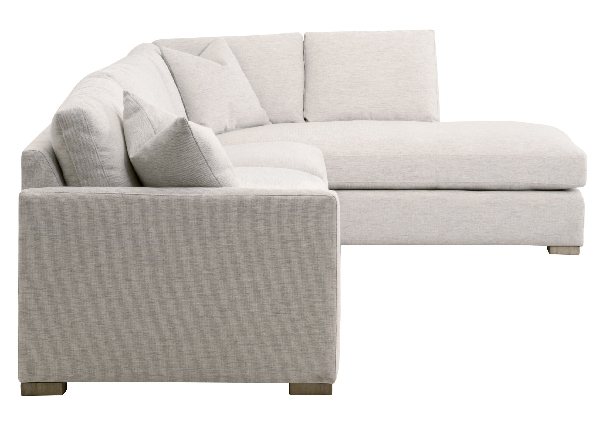 Clara Fabric Modular L-Shaped Sectional