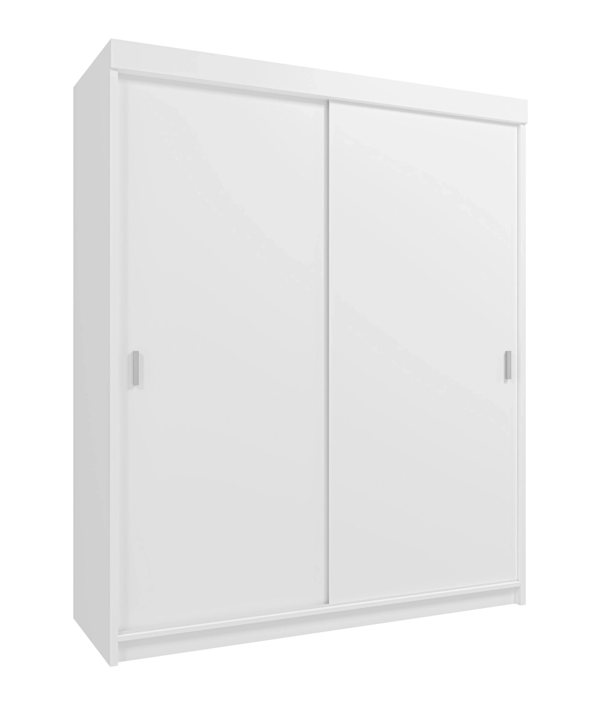 Classic 71-inch 2-Door Wood Wardrobe