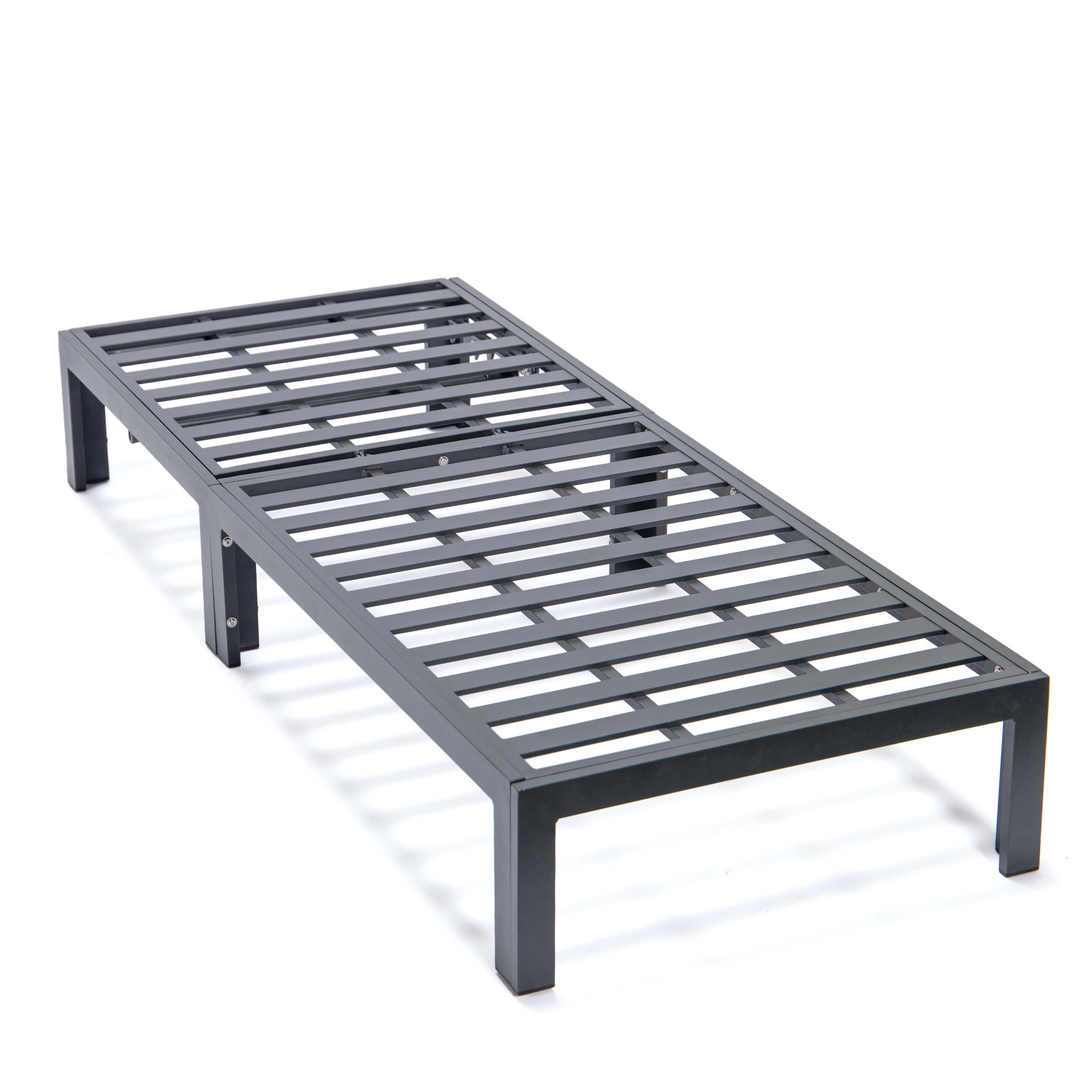 Chelsea Modern Aluminum Outdoor Chaise Lounge with Cushions