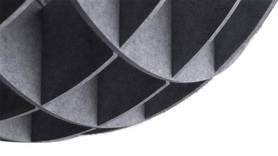 Acoustic Artwork Clouds Ceiling-mounted PET Shade