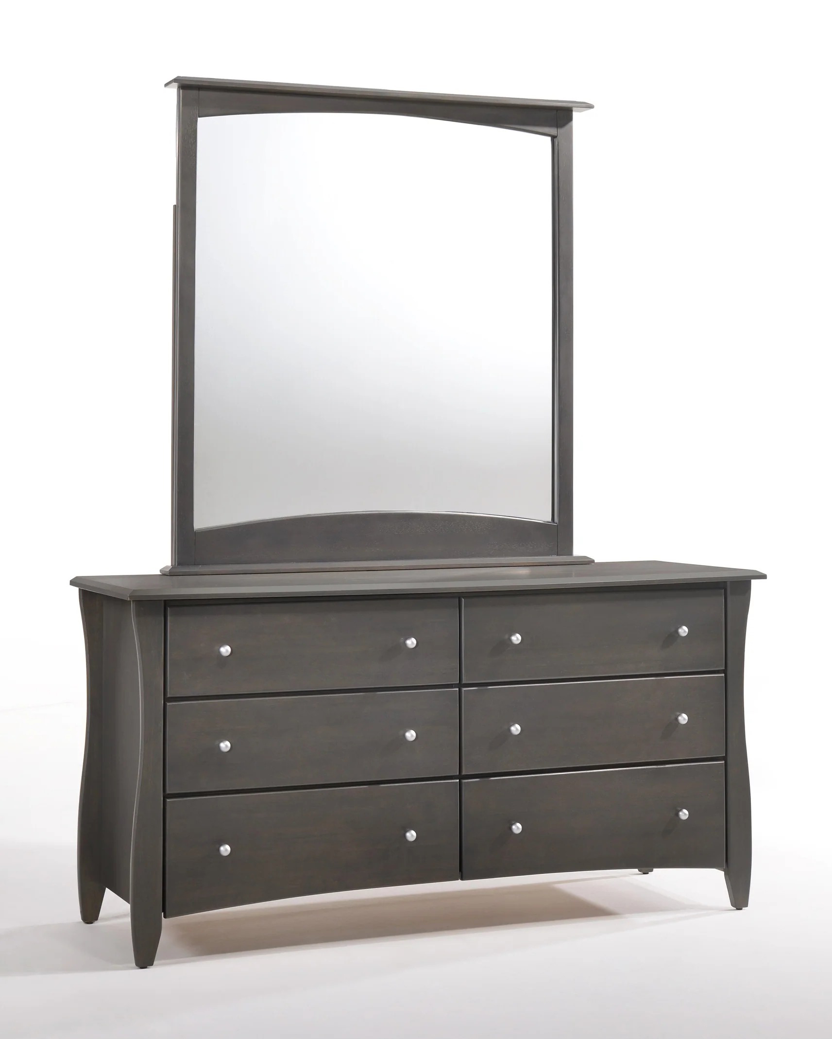 Clove Wood Double Dresser w/6 Drawers