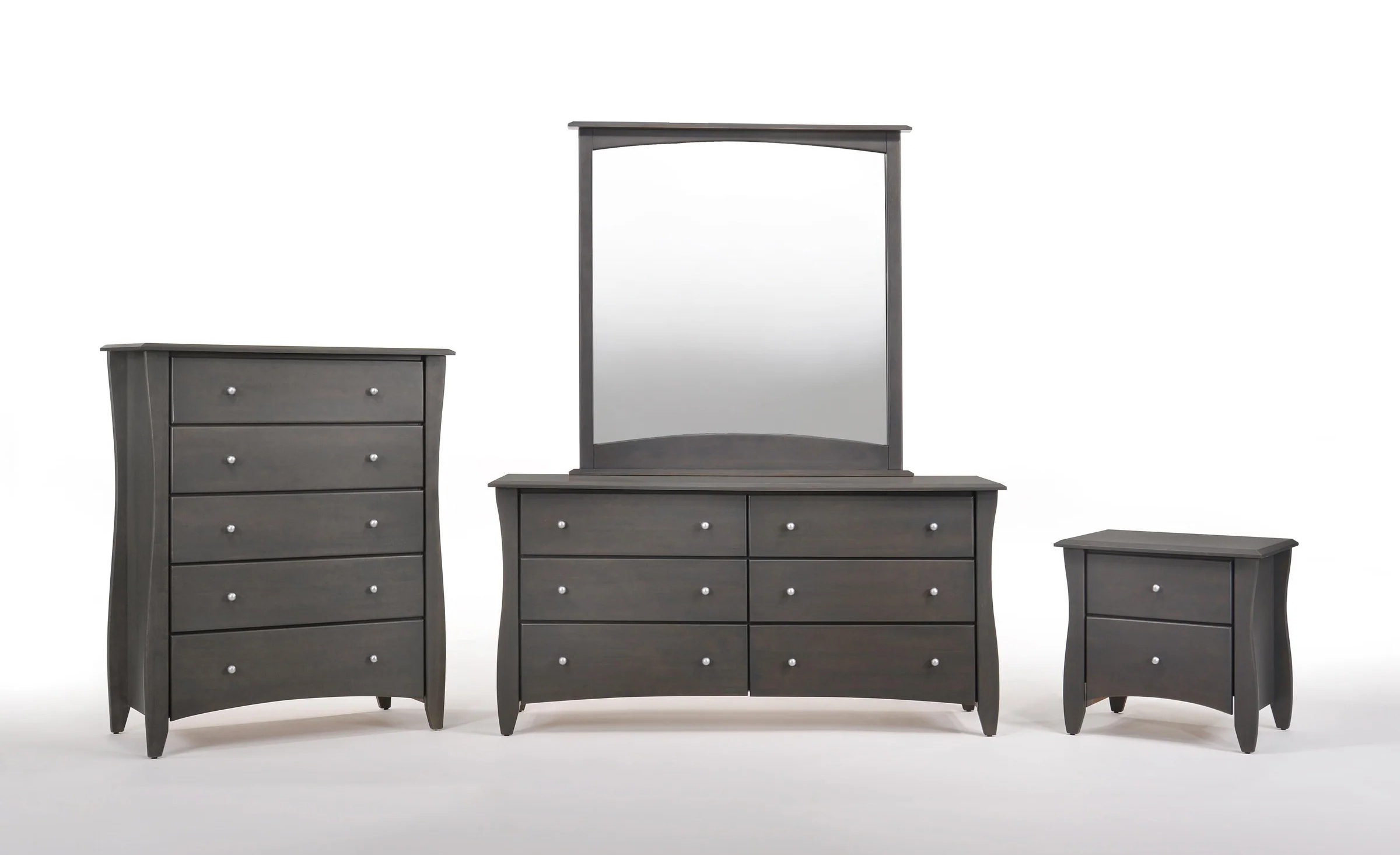 Clove Wood Double Dresser w/6 Drawers