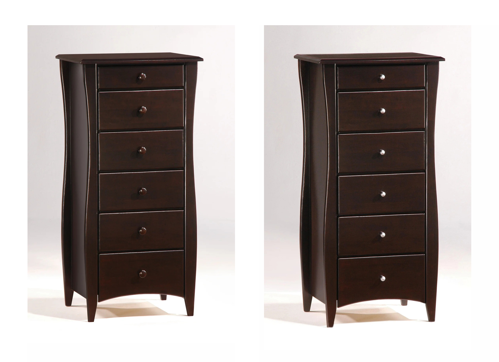 Clove Wood Lingerie Chest w/6 Drawers