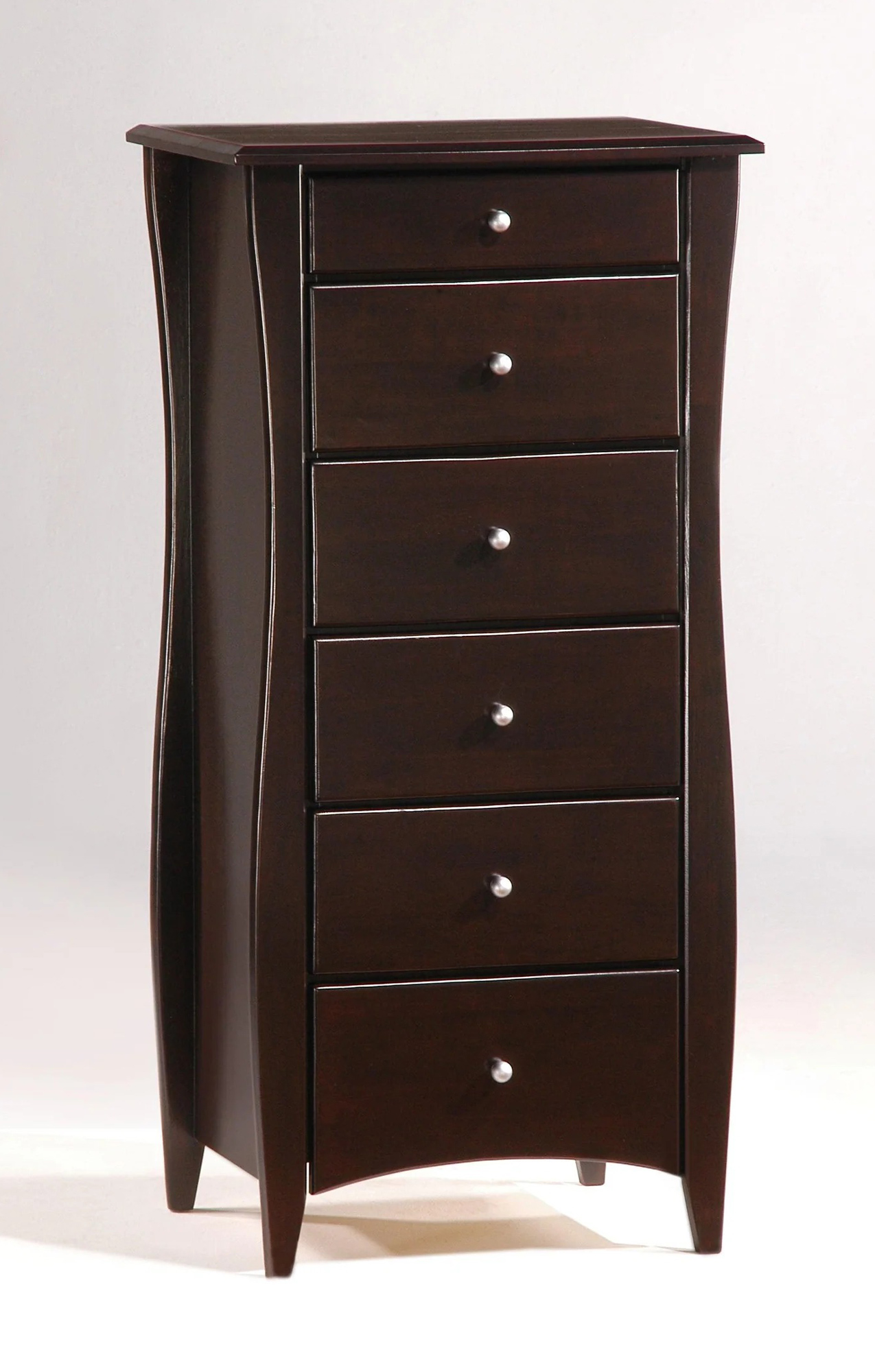 Clove Wood Lingerie Chest w/6 Drawers