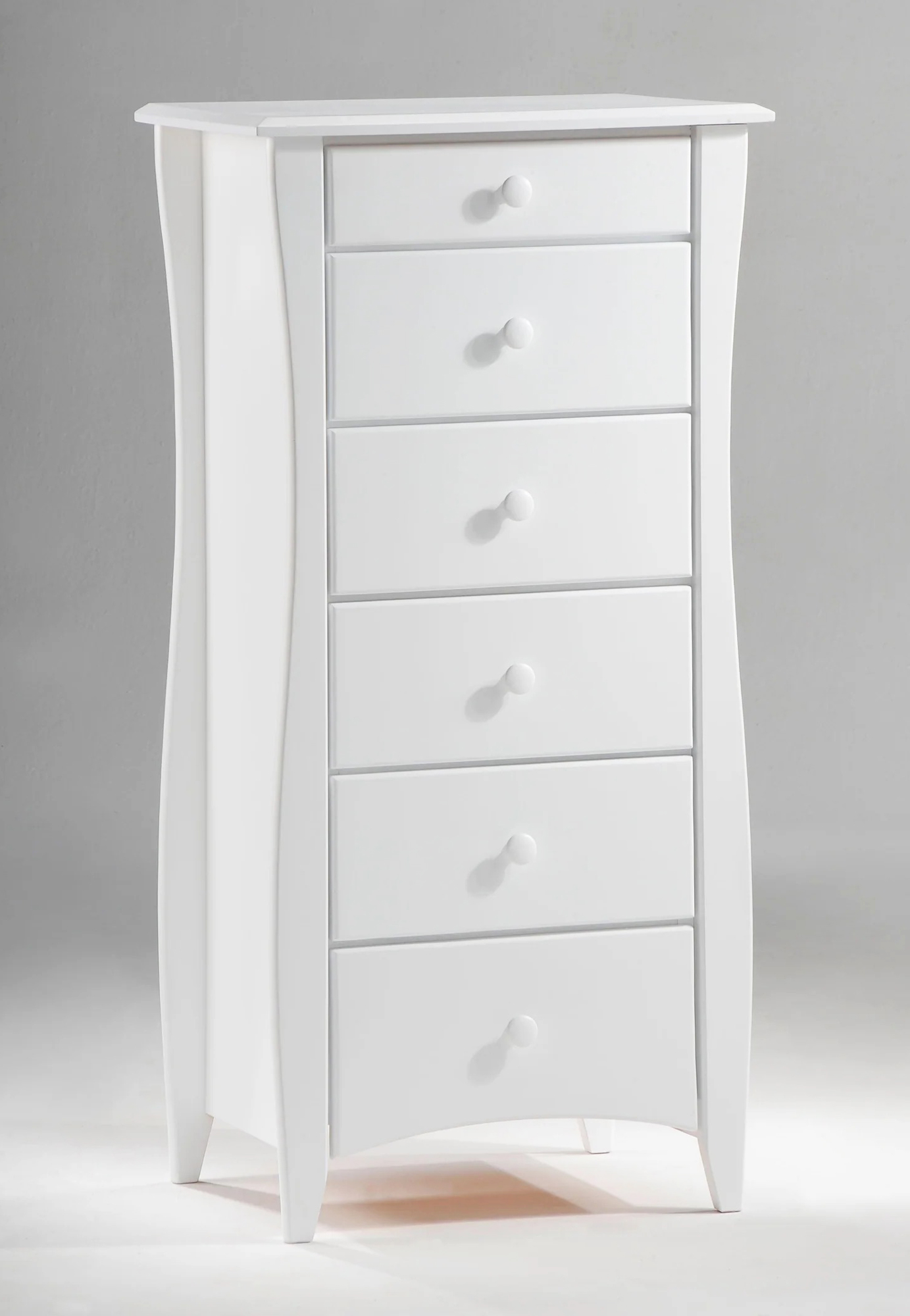 Clove Wood Lingerie Chest w/6 Drawers