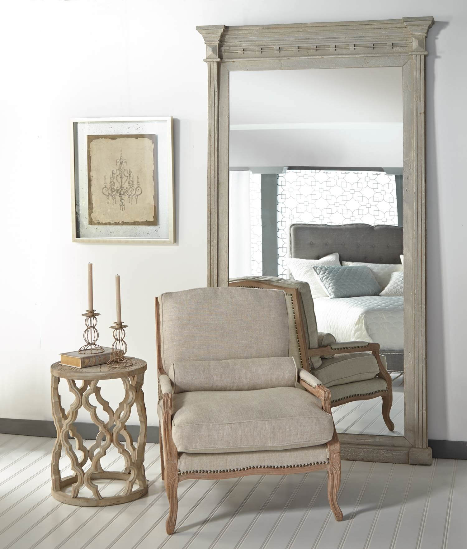 Clover End Table