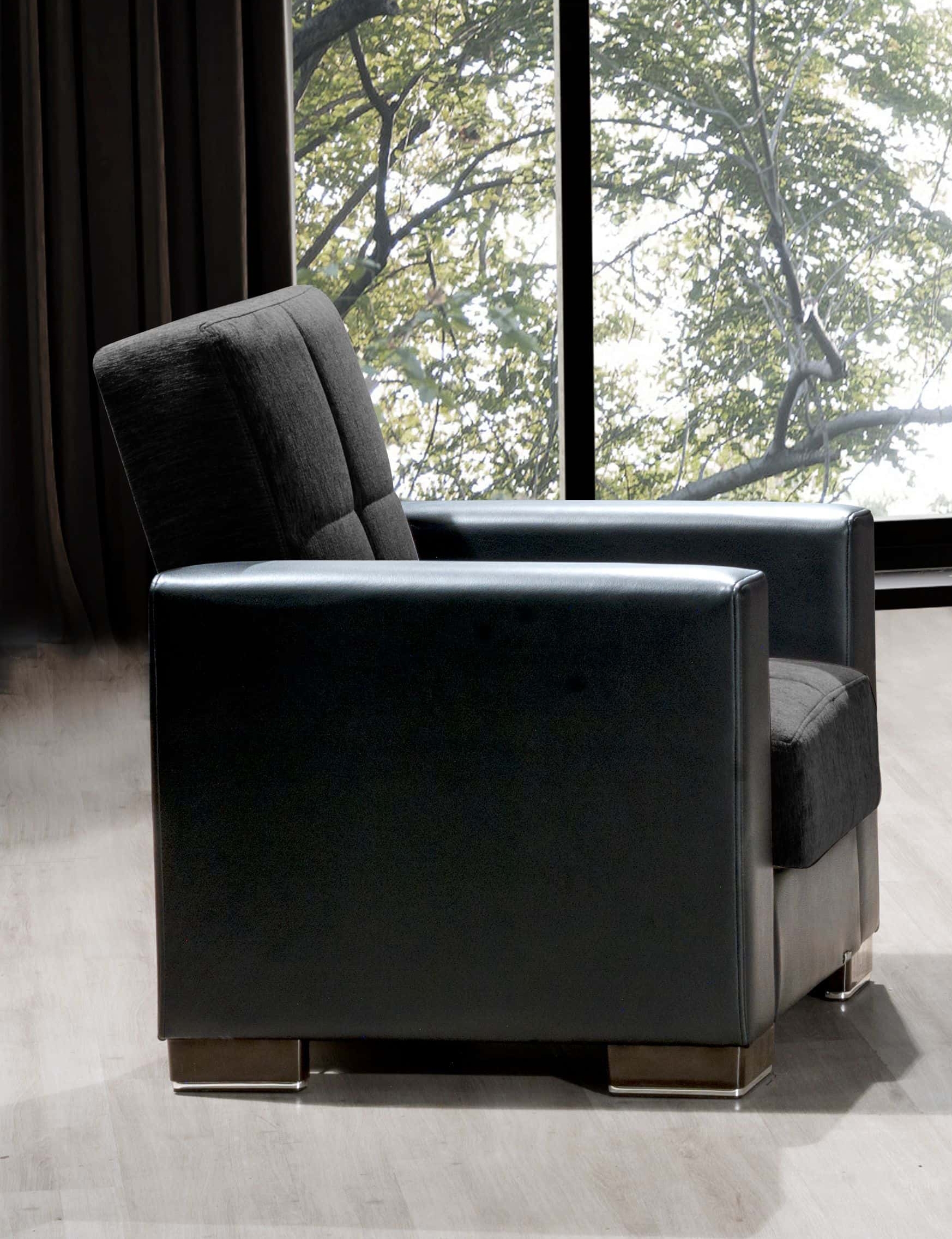Armada Fabric/PU Living Room Set