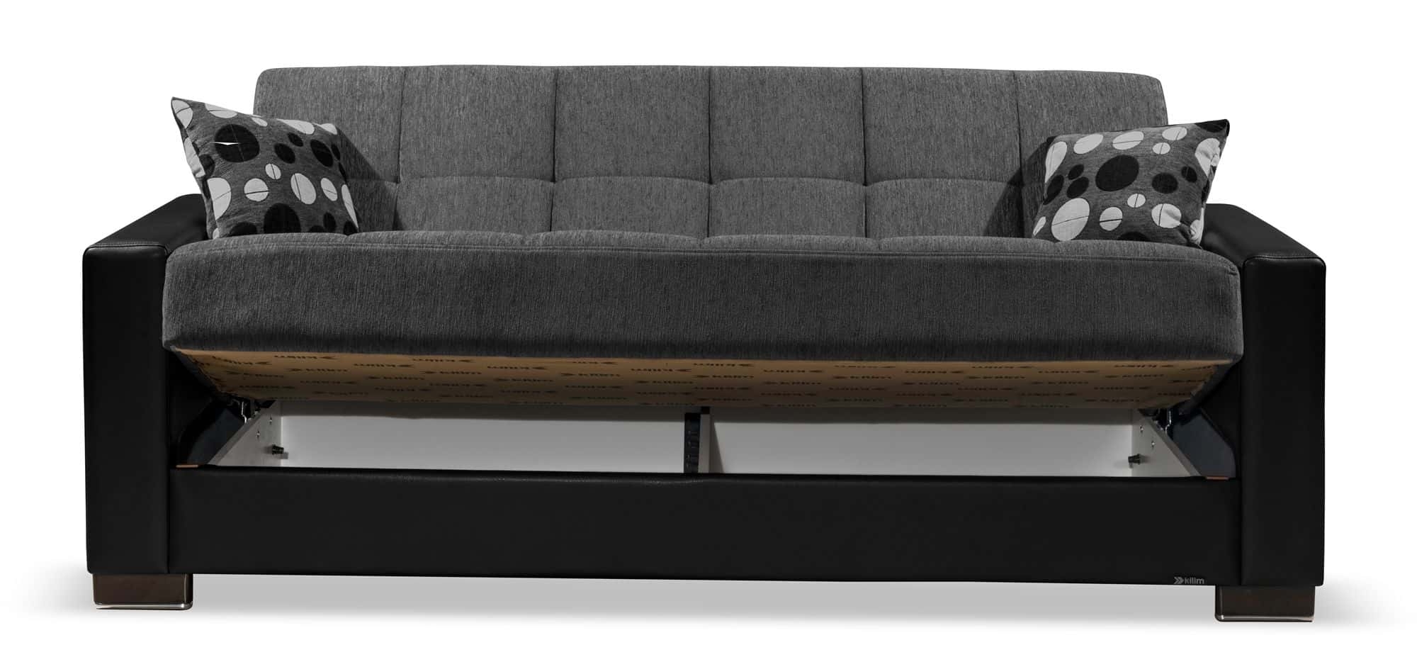 Armada Fabric/PU Living Room Set