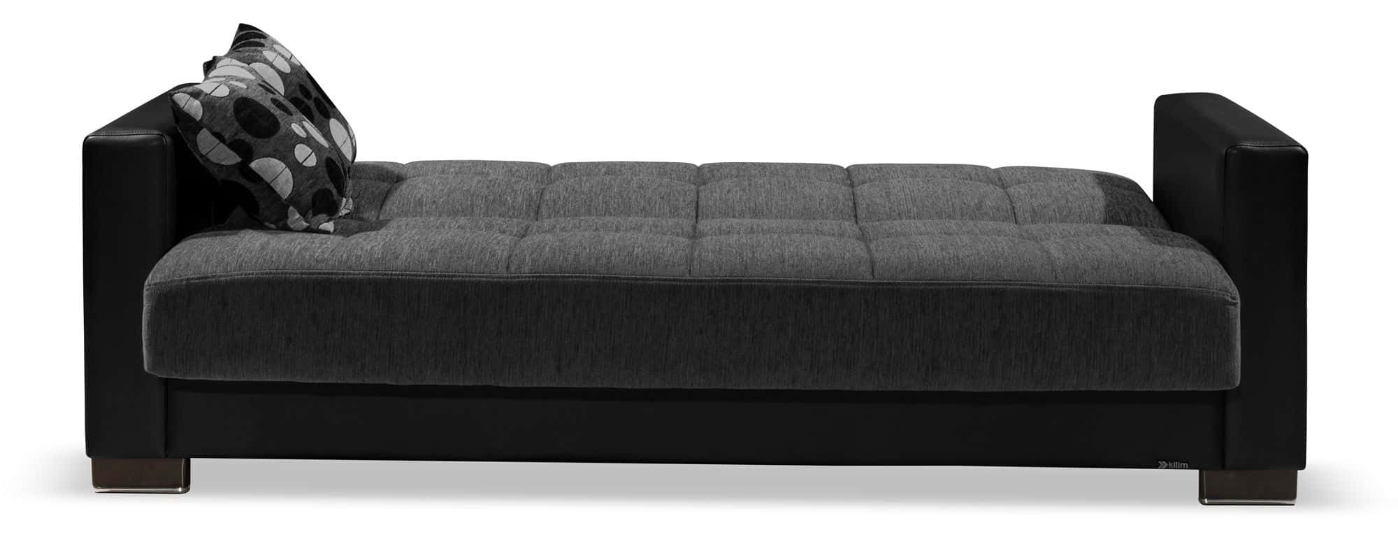 Armada Fabric/PU Convertible Sofabed