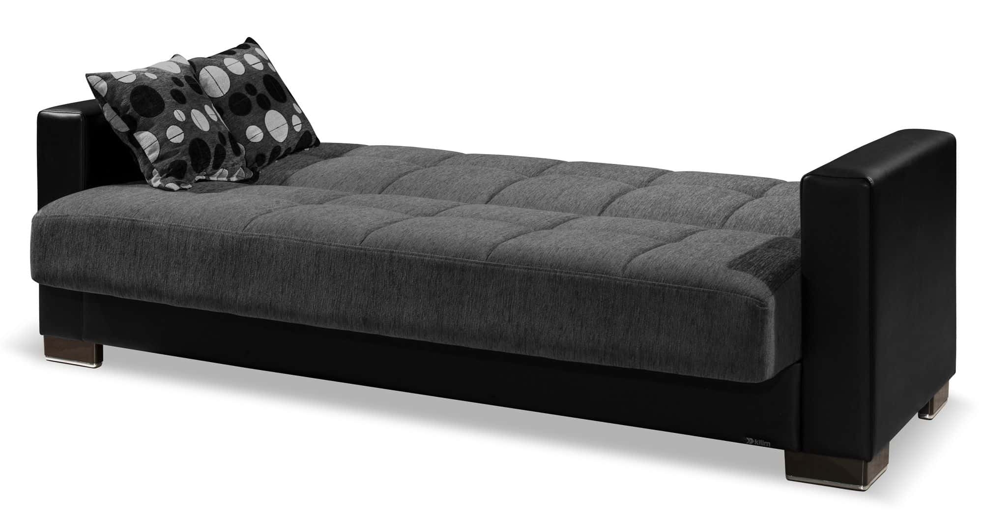 Armada Fabric/PU Convertible Sofabed