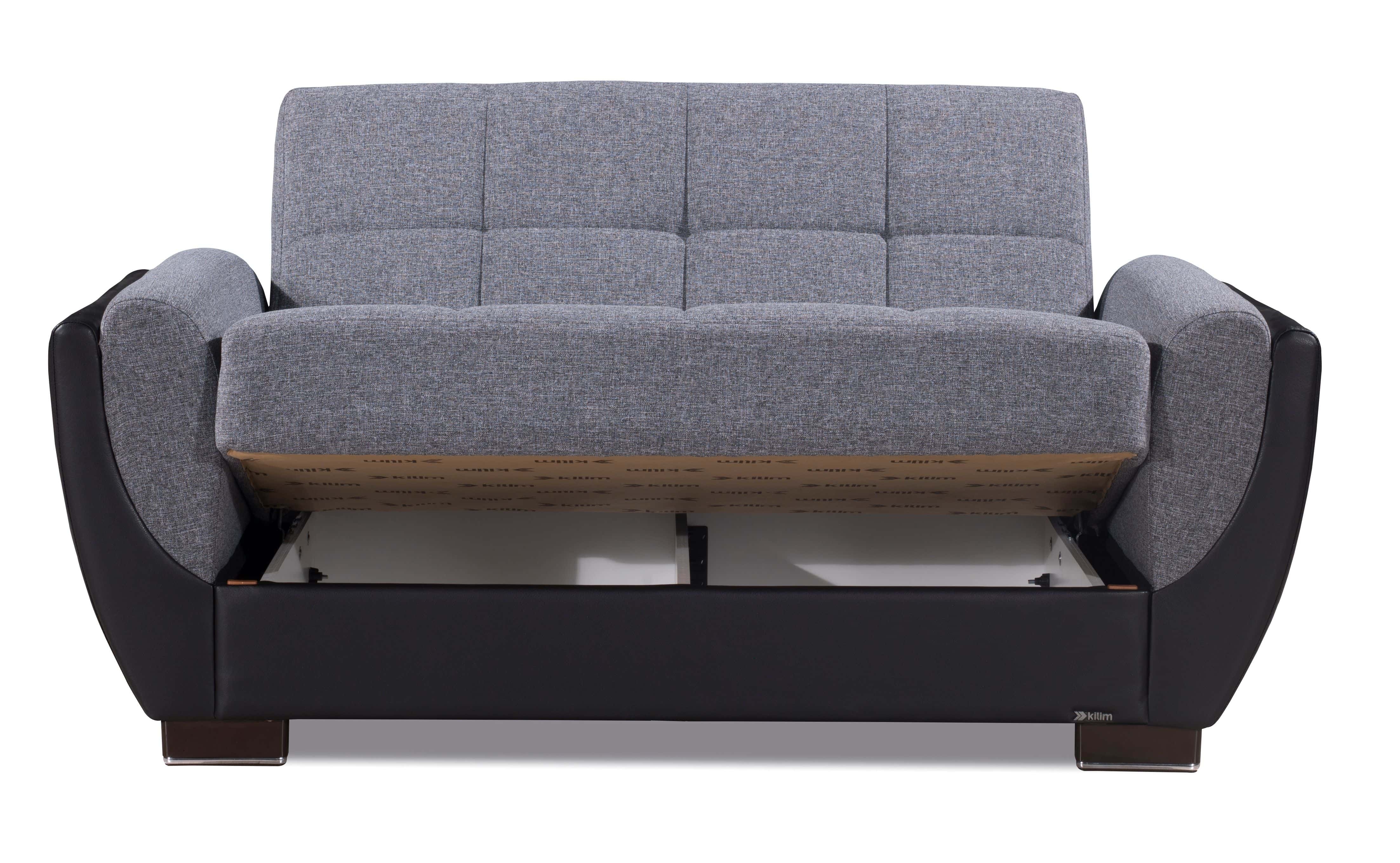 Armada Air Fabric/PU Convertible Living Room Set