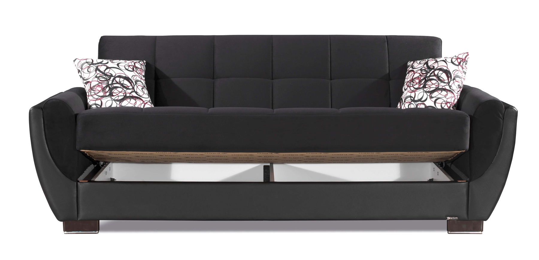 Armada Air Fabric/PU Convertible Sofabed