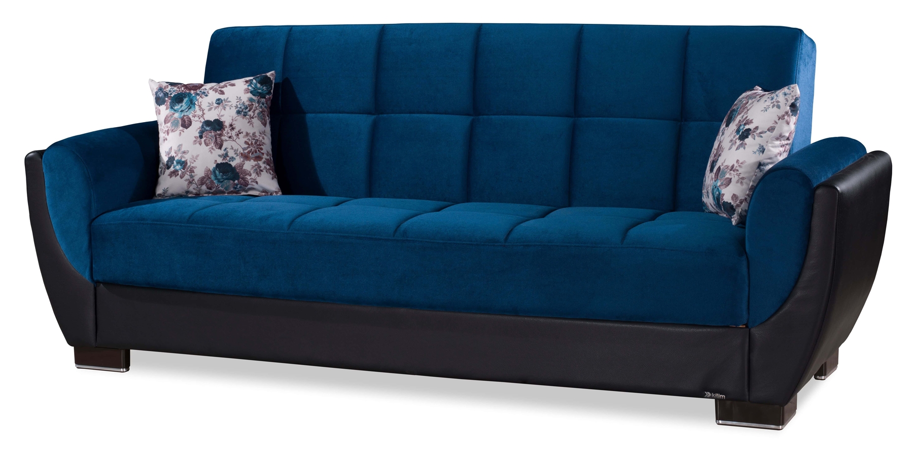 Armada Air Fabric/PU Convertible Sofabed