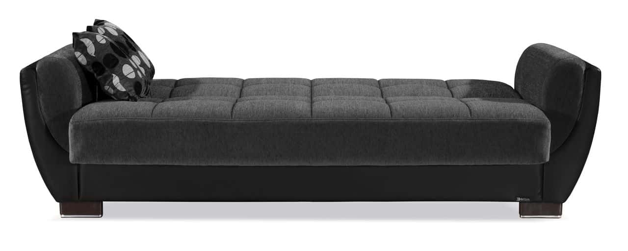 Armada Air Fabric/PU Convertible Sofabed