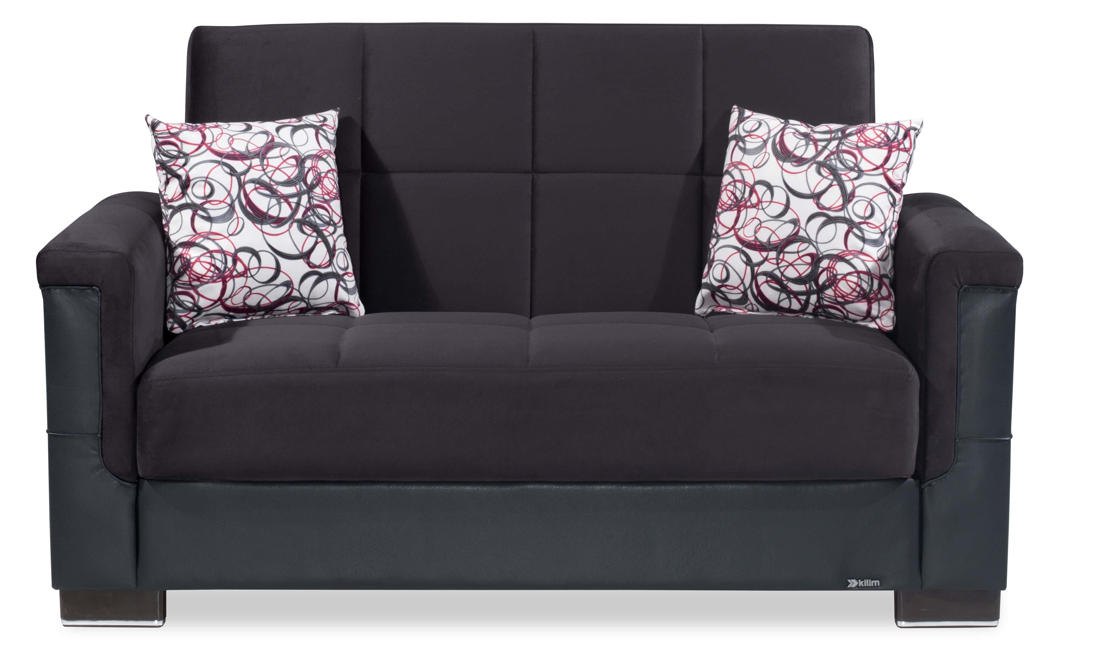 Armada Pro Fabric/PU Convertible Living Room Set