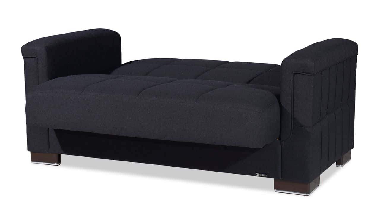 Armada Pro Fabric Convertible Loveseat