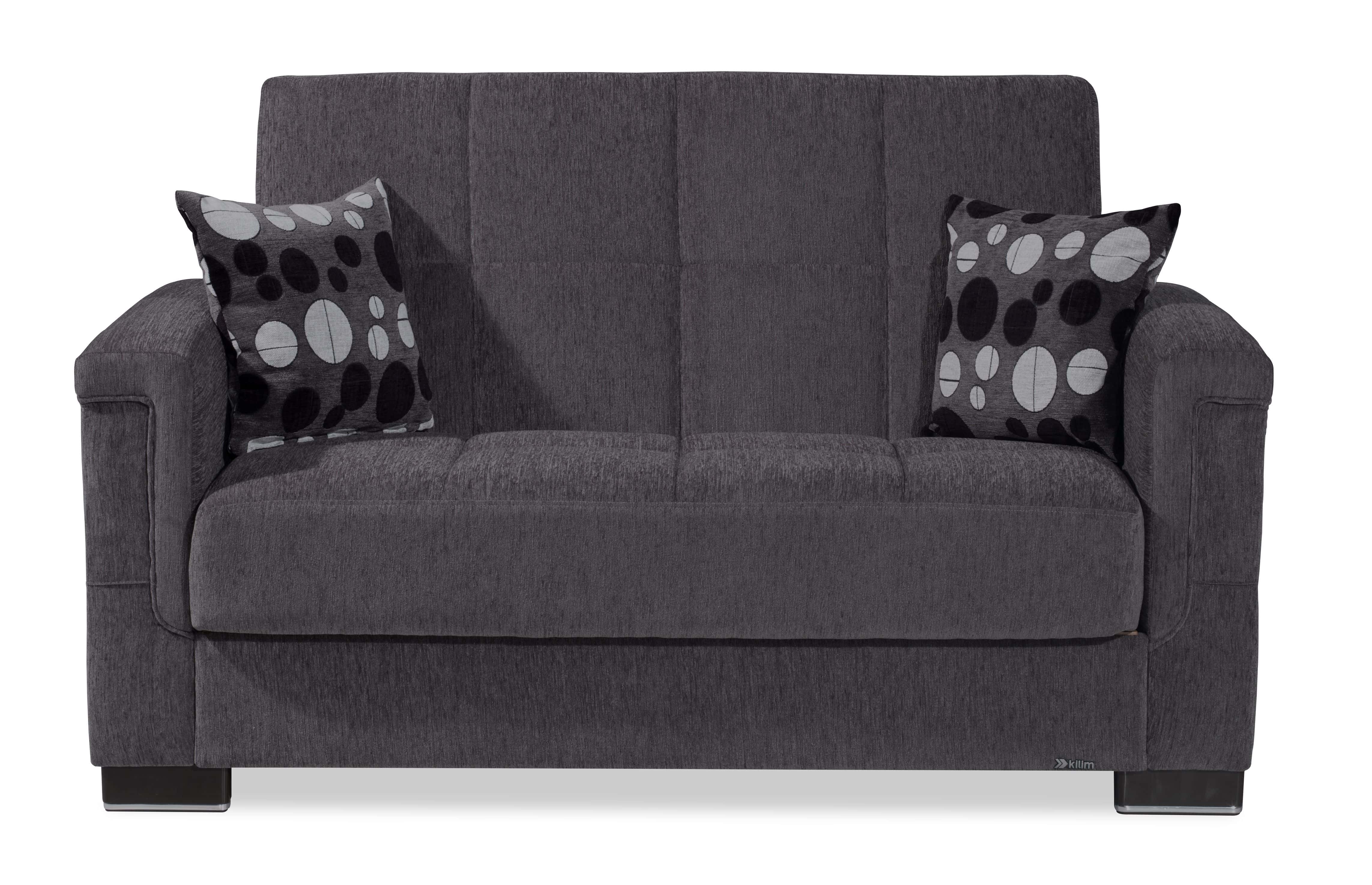 Armada Pro Fabric/PU Convertible Living Room Set