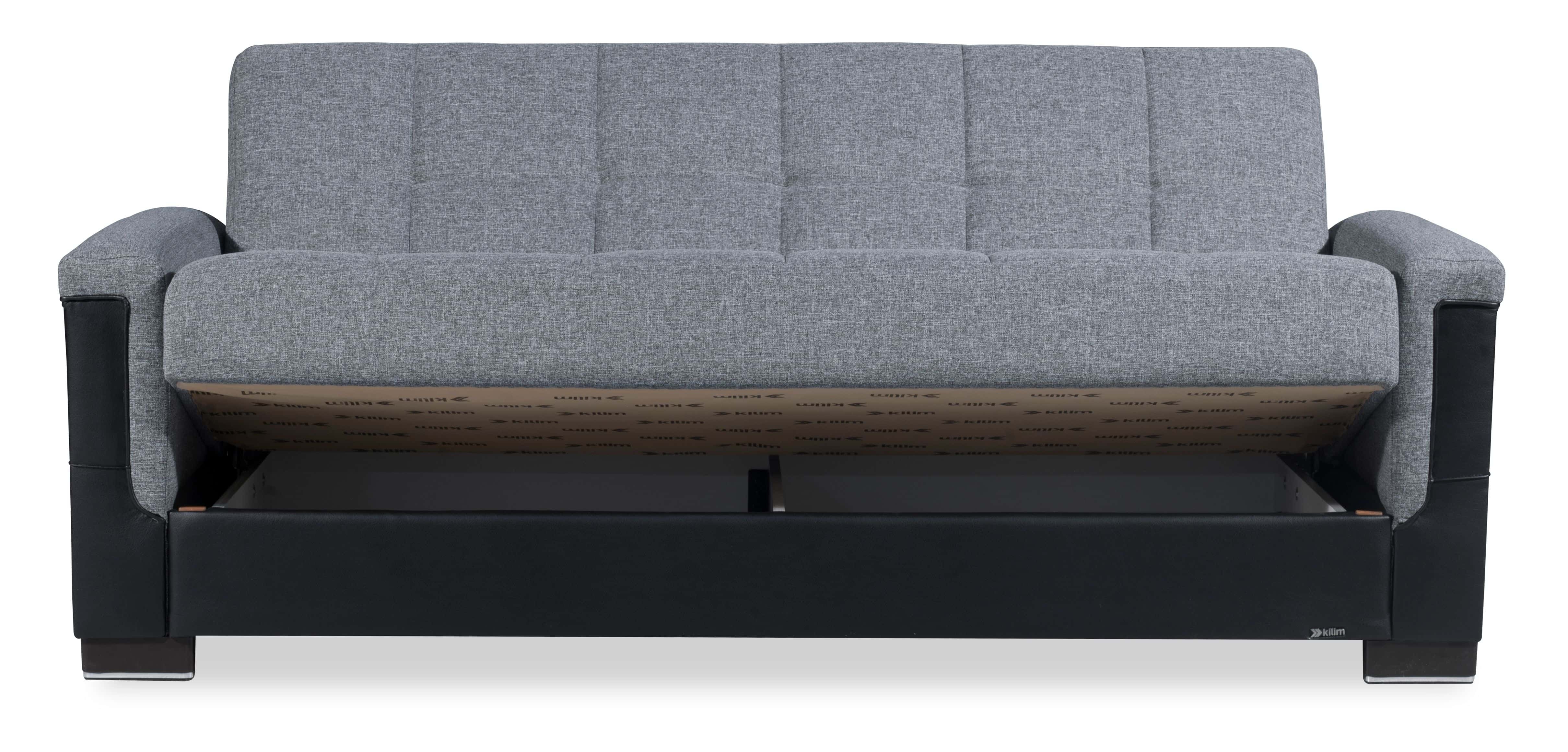 Armada Pro Fabric/PU Convertible Sofabed