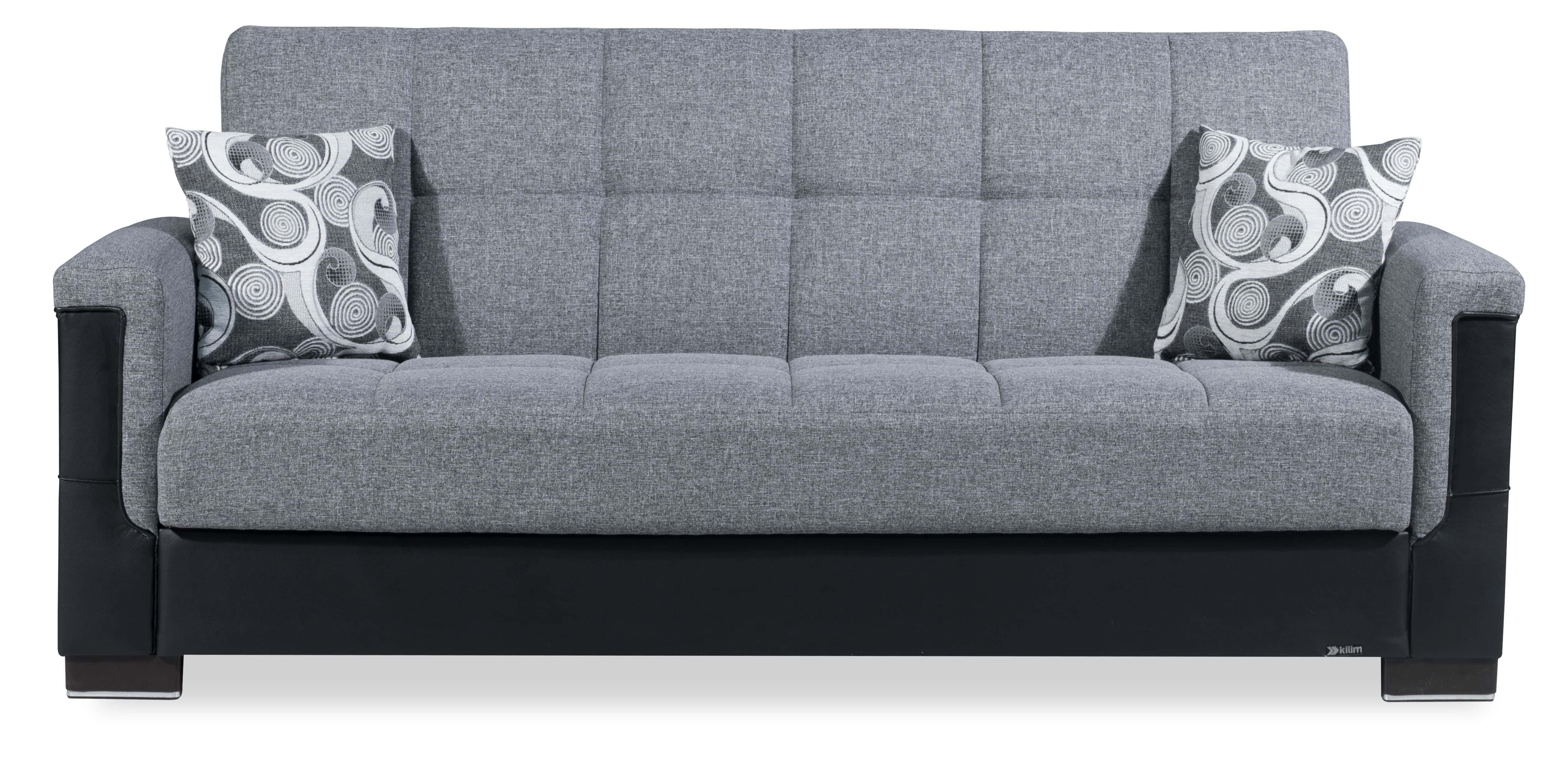 Armada Pro Fabric/PU Convertible Living Room Set