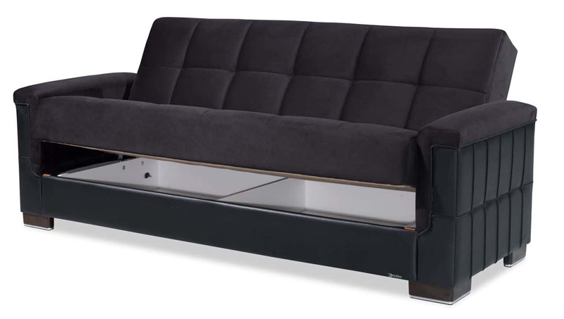 Armada Pro Fabric/PU Convertible Sofabed