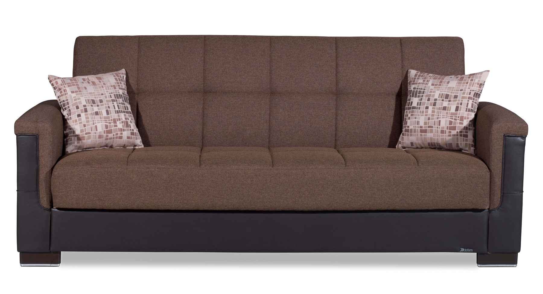 Armada Pro Fabric/PU Convertible Sofabed