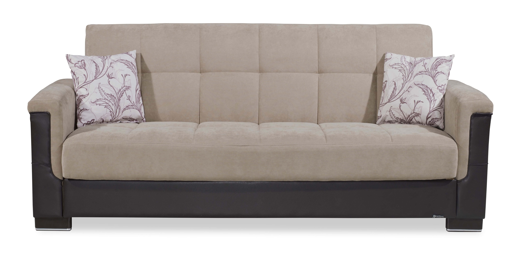 Armada Pro Fabric/PU Convertible Living Room Set