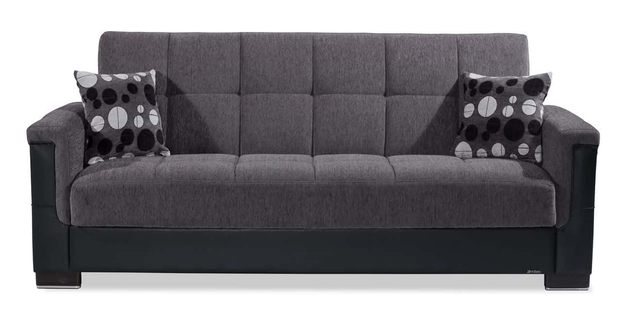 Armada Pro Fabric/PU Convertible Sofabed
