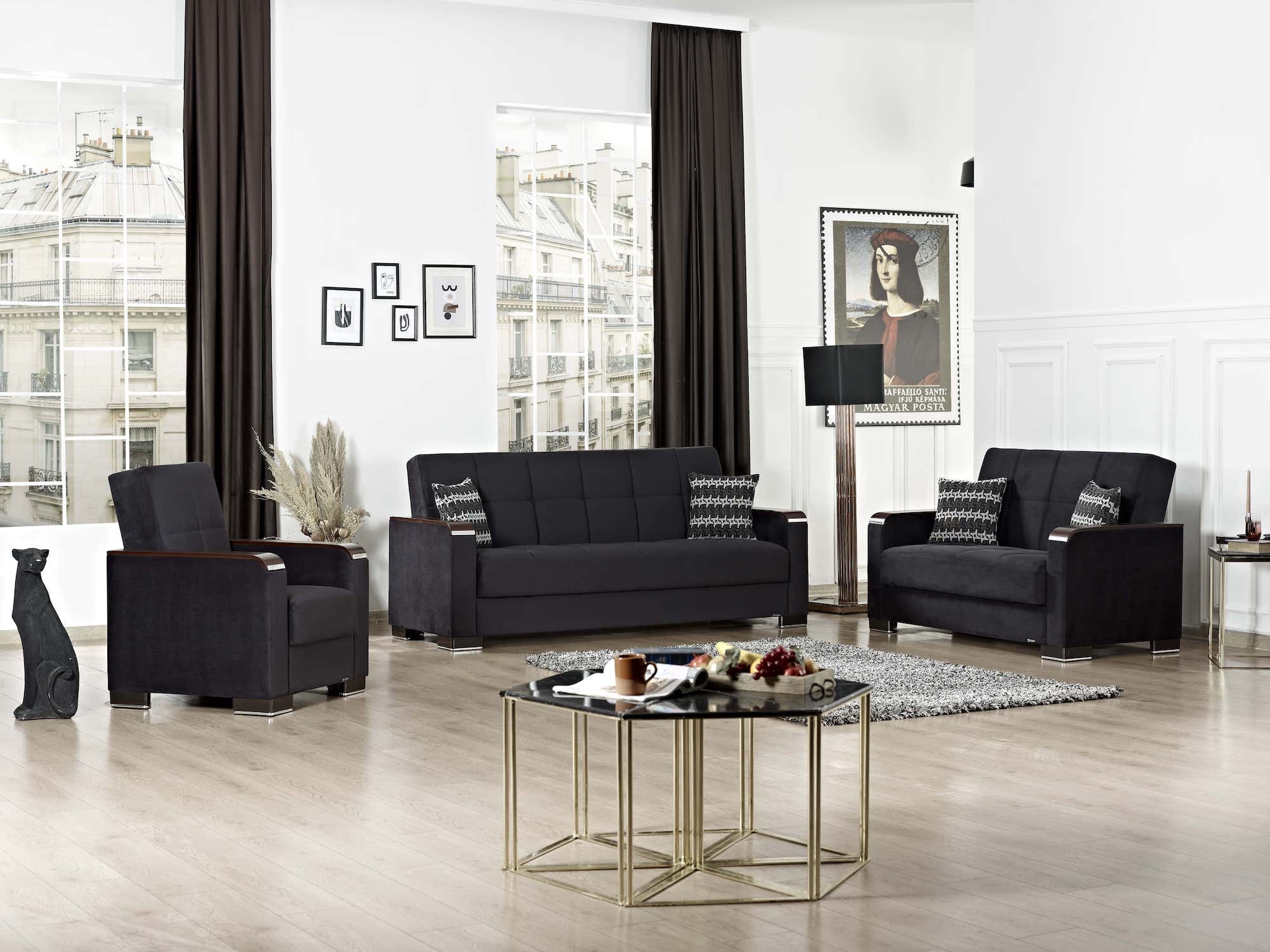 Armada X Fabric Living Room Set