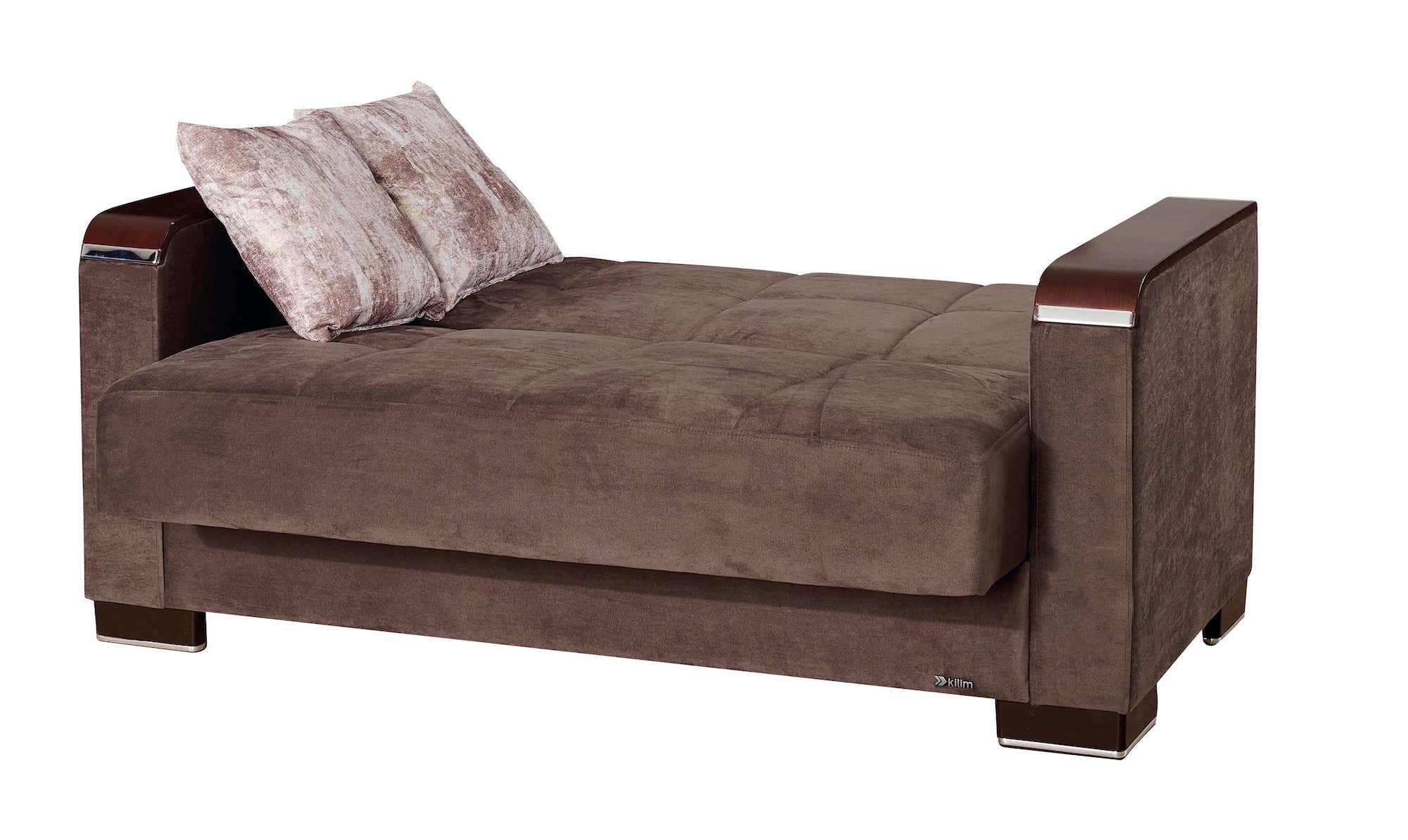 Armada X Fabric Convertible Loveseat