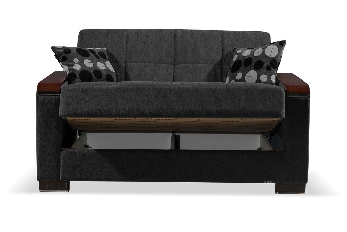 Armada X Fabric Convertible Loveseat