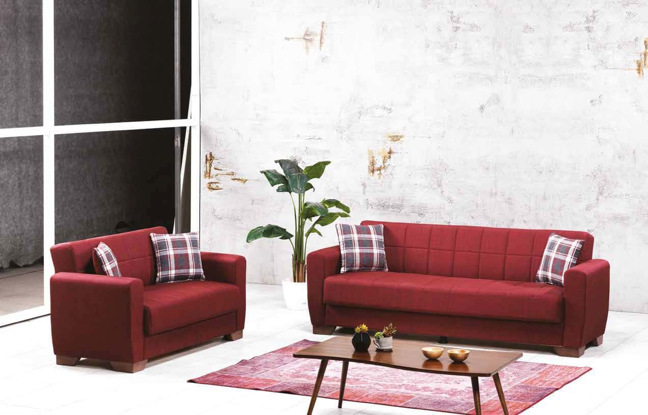 Barato Fabric Living Room Set