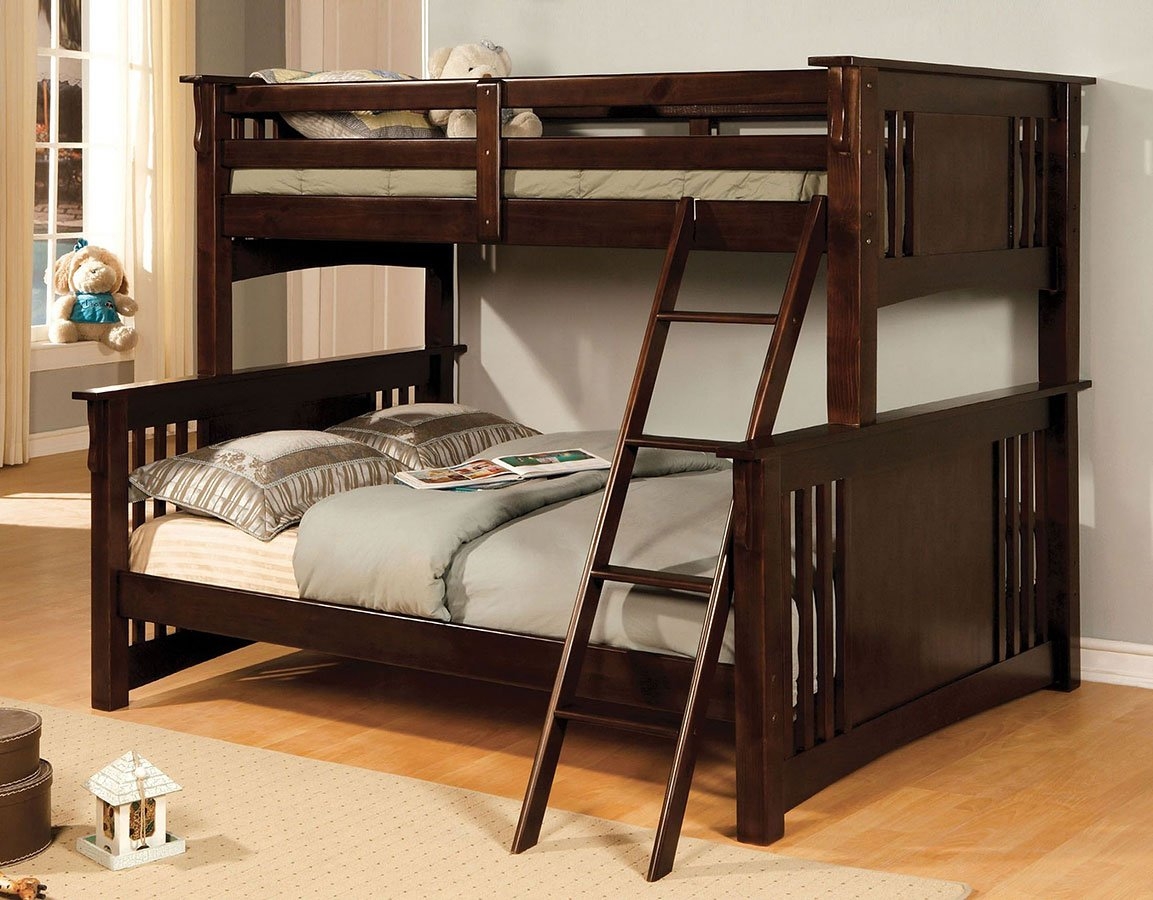 Spring Creek Wood Bunk Bed, Twin XL/Queen Size