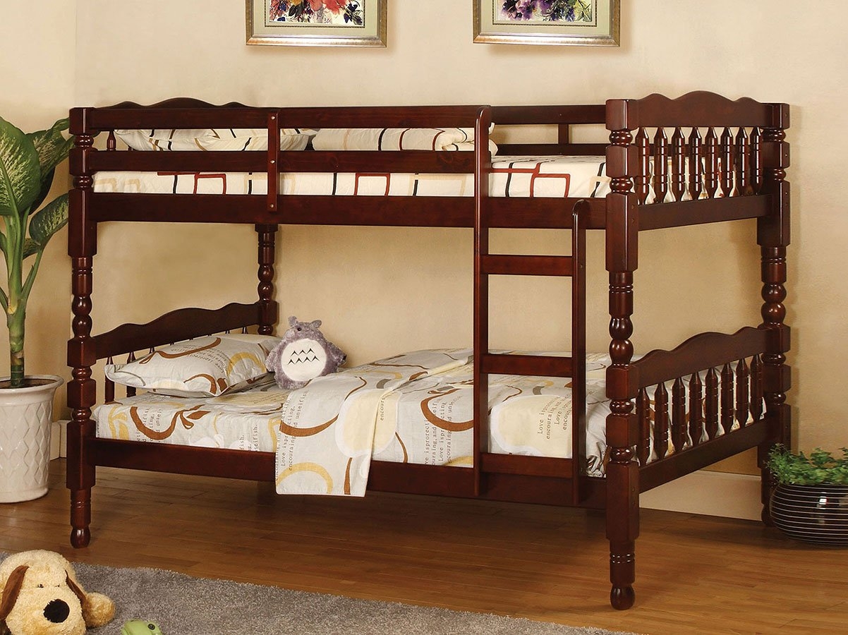Catalina Wood Bunk Bed, Twin Size