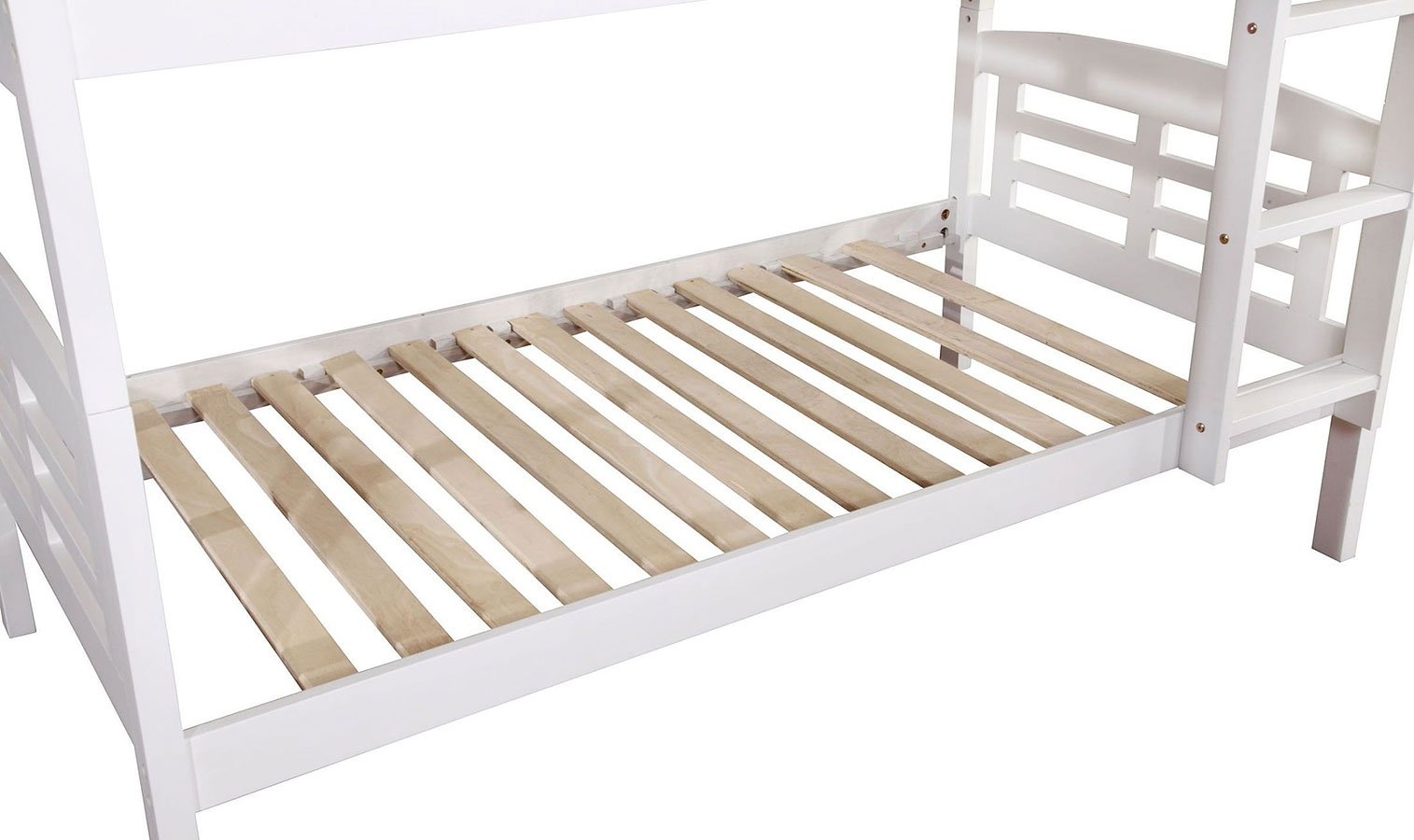 Cassie Wood Bunk Bed, Twin Size