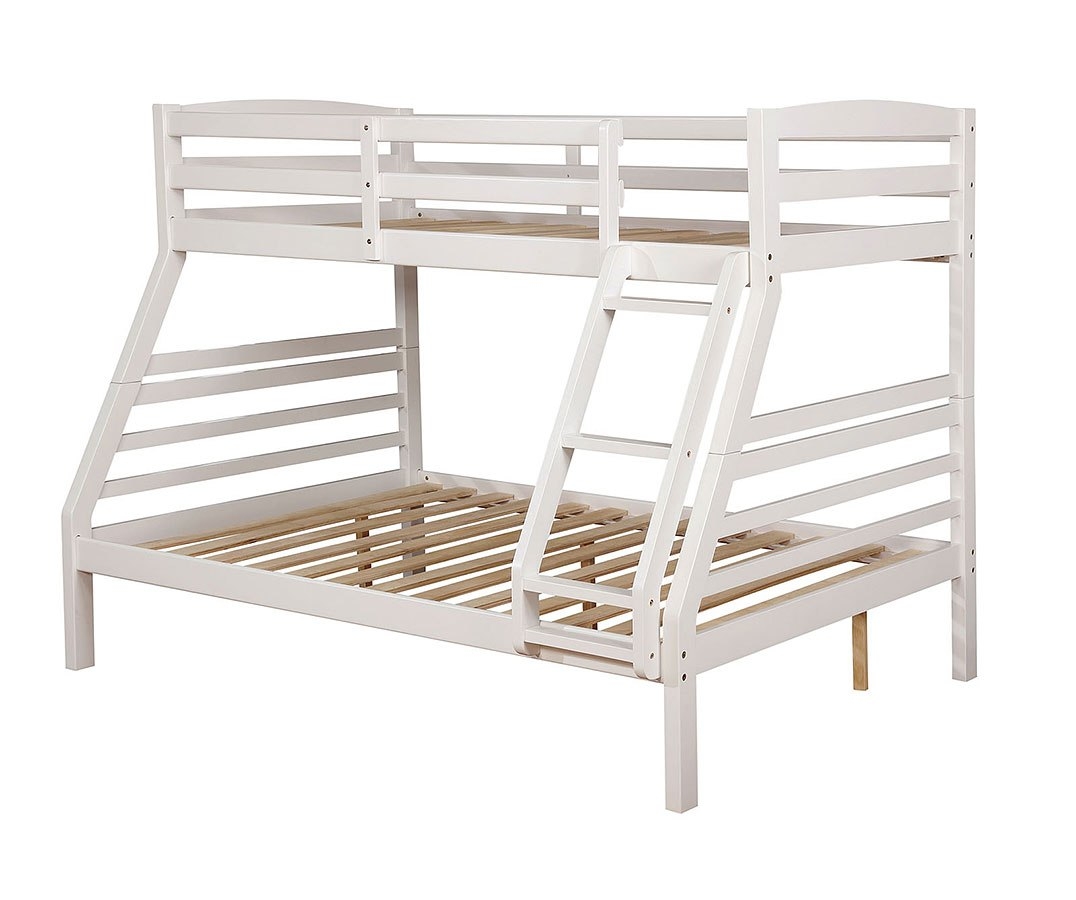 Elaine Wood Bunk Bed, Twin/Full Size